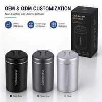 Désodorisant solide pour voiture, formule à base d'extraits végétaux, doux pour les bébés et les femmes enceintes, 6 parfums, 100g, OEM ODM