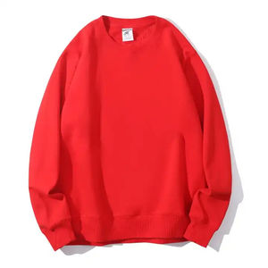 Nouveau sweat-shirt thermique à col épais et col rond avec logo personnalisé sweat-shirt à col rond et épaules délavées à l'acide pour hommes - Product Image 3