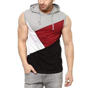 เสื้อฮู้ดออกกำลังกายสำหรับผู้ชายและชุดลำลองเสื้อมีฮู้ดแห้งเร็วน้ำหนักเบา - Product Image 4