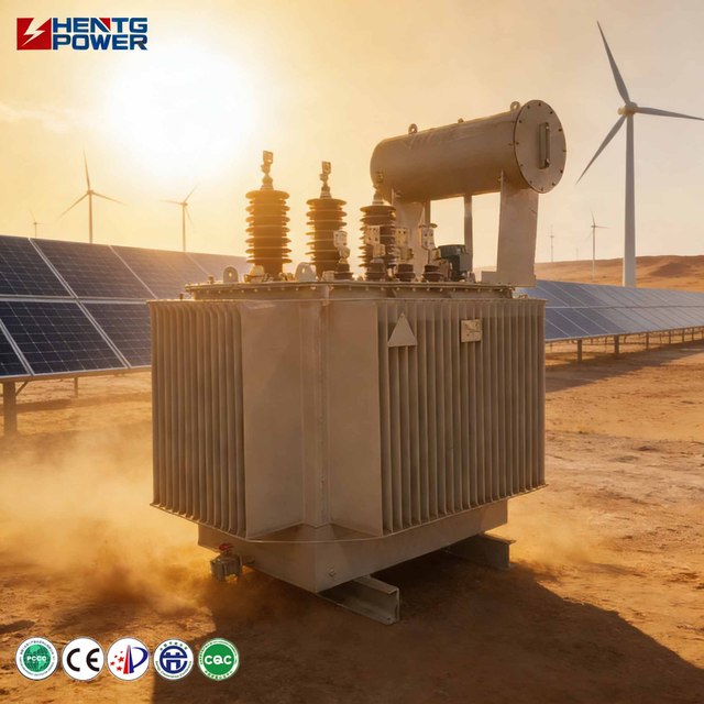 Low Loss 0.4kV 11kV  Three-Phase 630kVA Oil-Filled Step-Up Transformer for Electrical Substations Direct Supply