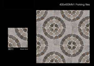 Baldosas de Cerámica para Exteriores Resistentes a la Intemperie con Acabado Mate, 40x40cm 400x400mm, para Entradas de Vehículos, Garajes y Zonas Exteriores - Product Image 2