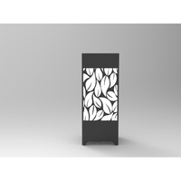Lampe décorative d'intérieur haut de gamme DTN.001.04 avec source de lumière LED, cadre en V noir de haute qualité, garantie de 2 ans
