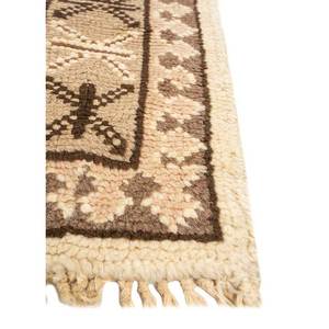 Alfombras de Lana Anudadas a Mano Kiaan Ivory, Diseño Geométrico Abstracto, Estilo Tabriz Rectangular para Sala de Estar, Dormitorio, PAEM-474 - Product Image 4