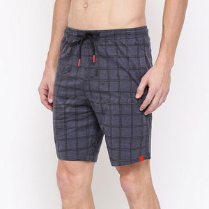 Pantalones cortos casuales para hombre, elegantes, de tela de algodón suave, ajuste cómodo, ideales para conjuntos de verano, paseos por la playa y uso diario. - Product Image 3