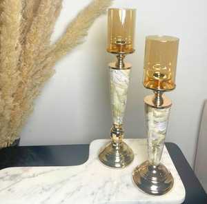 เชิงเทียนโลหะเขากวางทำจากเหล็กทนทานดีไซน์หรูหรา - Product Image 1