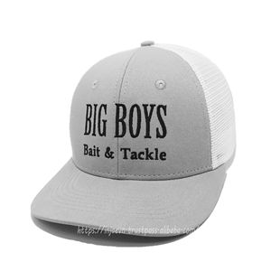 Logo brodé sur les chapeaux de camionneur avant et arrière Casquette de sport en tissu 100% coton de haute qualité - Product Image 1