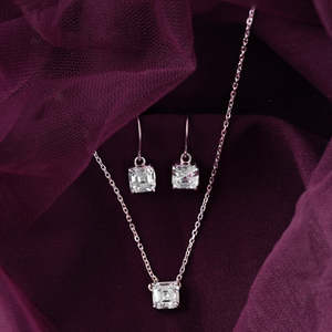 Compre en Línea Conjuntos de Pendientes de Plata de Ley 925 de Primera Calidad para Bodas - Product Image 2