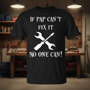 Camiseta Si Pap No Puede Arreglarlo, Nadie Puede Hacerlo, para Papá y Abuelo - Product Image 3
