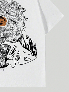T-shirt personnalisé pour homme, de haute qualité, décontracté, à manches courtes, séchage rapide, respirant, en toile 100% coton, pour un usage quotidien, printemps-été - Product Image 2