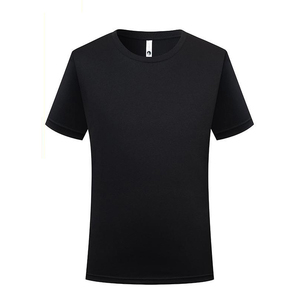 T-shirts imperméables en coton super fibre résistant à l'eau et au lait, au café T-shirt uni vierge en coton imperméable pour hommes - Product Image 6