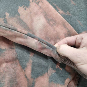 Sudadera Extra Grande con Efecto Desgastado por el Sol, 460 GSM, Tejido Grueso, Lavado Ácido, Corte Regular, 100% Algodón, Ropa Urbana de Invierno, Diseño Personalizado para - Product Image 5