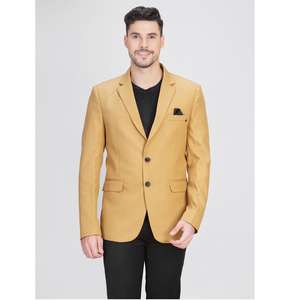 Blazer de style court pour homme, personnalisable, de qualité export, pour les réunions d'entreprise, disponible à la qualité et au prix d'exportation - Product Image 1