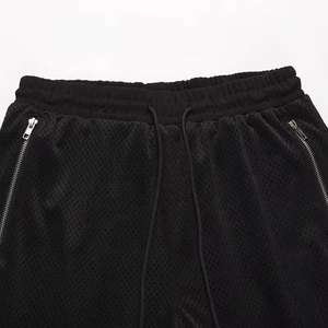 Short d'été à séchage rapide pour hommes en maille solide Hip Hop respirant décontracté basket-ball Shorts de sport - Product Image 4