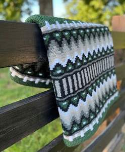 Manta tradicional de sillín de caballo de lana occidental para carreras de barril de equitación competitivas y uso en Rancho con forro de polialgodón - Product Image 3