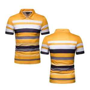 Polo de manga corta de algodón, venta al por mayor, tu propio Polo personalizado para hombre, de estilo informal camiseta Polo, camisetas Polo para hombre - Product Image 1