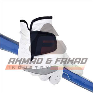 Gant de golf en cuir Cabretta respirant personnalisé pour femmes équipement de sport élastique main gauche par fabricant - Product Image 1