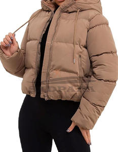 Stylish Lightweight Women's Jackets Packable Puffer <b>Coat</b> with Stand Collar Long Sleeves Casual <b>Travel</b> Outerwear - Product Image 1