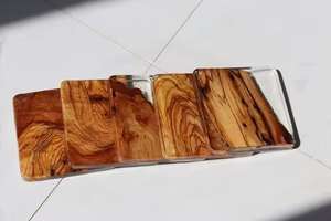 Posavasos con incrustaciones de madreperla de alta calidad de SCI, posavasos con incrustaciones de hueso, alfombrilla de mesa para bebidas para el hogar - Product Image 5