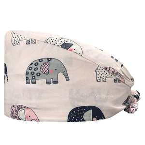 Gorros Quirúrgicos para Mujer, Gorro de Enfermera Ajustable, Ligero, Transpirable, Lavable, Ropa de Hospital, Diseño de Logotipo Personalizado de Calidad - Product Image 1