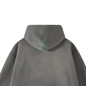 Nre Arrivée Personnaliser Femmes Acide Lavage Zip Up Hoodies Polaire À Capuche Surdimensionné Premium Design Femmes Acide Lavé Hoodies - Product Image 2