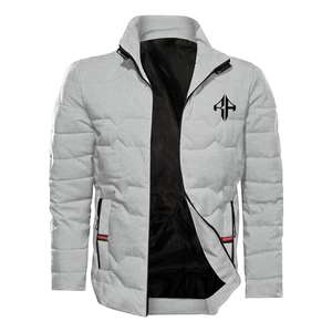 Chaqueta acolchada para hombre, venta de chaqueta de invierno con logotipo personalizado, cremallera estampada transpirable de poliéster 100% de ATLANTIC - Product Image 6