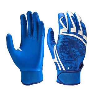 Guantes deportivos cómodos al por mayor de fábrica, muchos colores con guantes de fútbol americano de diseño completo para protección de manos - Product Image 1