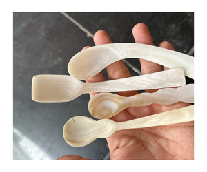 ช้อนหอยมุกทำด้วยมือขัดเงาเพื่อเครื่องครัวที่เป็นมิตรกับสิ่งแวดล้อมและทนทาน - Product Image 2