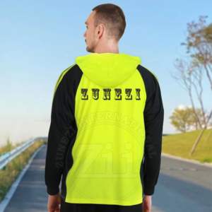 Chaqueta de Seguridad Reflectante de Algodón con LED Intermitente, ANSI Clase 2, EN ISO 20471 Clase 2, Logotipo, Talla 5XL, Colores Vivos para Personal de Seguridad - Product Image 4