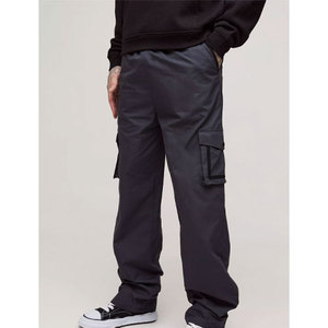 Últimos diseños, pantalones Cargo para hombre con bolsillos laterales, pantalones y pantalones de moda para hombre a la venta - Product Image 1