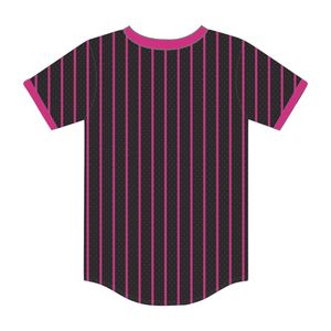 Delta Psi Rho consorority nero maglia gessato maglia da Baseball maglia maglia maglia maglia maglia a V T-Shirt con riempimento dei vuoti ricami - Product Image 3