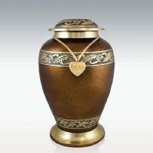 Traditional Design Urn Premium Quality Classic Design Metal Urn Supplies Brass Cremation Urns for Human Ashes - Product Image 5