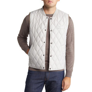 Nouveau Style logo personnalisé hiver gilet manteau Offre Spéciale personnalisé haute qualité bouffant gilet respirant confortable hommes gilets OEM entretenu - Product Image 1