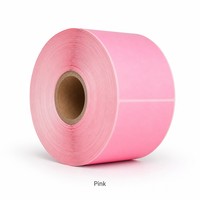 Rouleau d'étiquettes thermiques 57 mm, imperméables et résistantes à l'huile, adhésives pour mini-imprimante thermique, étiquettes de prix, matériel de rangement domestique en papier