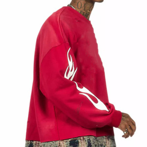 Sudaderas de moda al por mayor Logotipo de diseño impreso personalizado para sudaderas con capucha para hombres sudaderas cómodas transpirables de invierno cálidas para hombres - Product Image 5