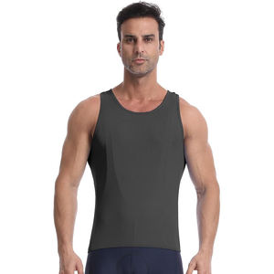 Lightweight Fitness Men's Wear TankTop With High And Premium Quality Material With <b>Back</b> Pockets 100% Polyester - Product Image 1