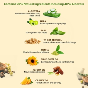 Kit de coloration capillaire semi-permanent certifié Indus Valley Ecocert sans PPD sans ammoniaque et sans peroxyde sous forme de gel crème à base de plantes - Product Image 2