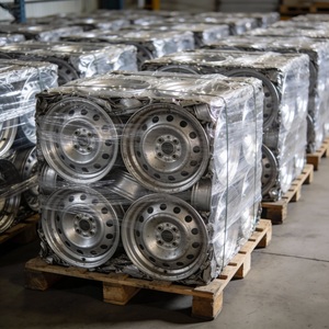 Déchets de jantes en alliage d'aluminium 99% Jantes automobiles pour applications de refusion - Product Image 1