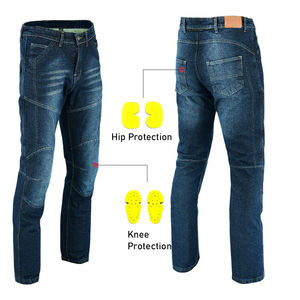 Rider Equipment Four Seasons Stretch Denim Vert Raci Vêtements de sport de haute qualité personnalisés 2023 Jeans d'équitation de moto, été - Product Image 2