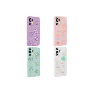 Luxury Embossed Glossy Silicone <b>Phone</b> Case for Samsung for Galaxy A13 4G Soft TPU Shockproof Back Cover Model XR - Product Image 3