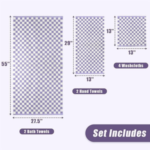 Ensemble de serviettes de bain de luxe pakistanaises en gros, de bonne qualité, séchage rapide, unies, pour hôtel et plage - Product Image 6