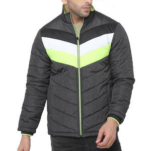 Trendy Factory Outlet Hombres Street Wear Puffer Chaqueta acolchada Mejor venta en línea Bubble Jacket Stand Collar Impresión de logotipo personalizado - Product Image 4