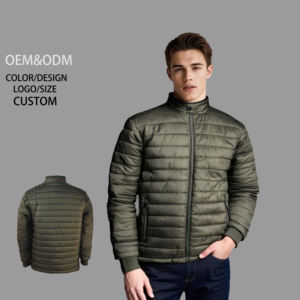 OEM Chaqueta acolchada para hombre-Abrigo de invierno impermeable a prueba de viento con aislamiento térmico para snowboard personalizado - Product Image 1