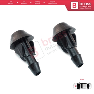 BSP560 2 Pièces Buse de pulvérisation d'essuie-glace avant pour 106 205 306 309 Saxo 643871 643825 - Product Image 4