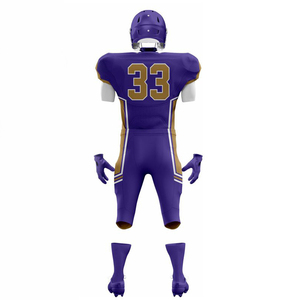 Uniforme de Fútbol Americano, Tela Atlética Transpirable, Ropa de Entrenamiento Ligera, Control de Humedad, Conjuntos Cortos Duraderos de Secado Rápido - Product Image 6