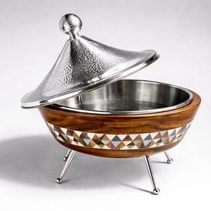 Olla de Acero Inoxidable Martillado de Alta Calidad, Aislada y Ecológica, con Tapa de Acero Inoxidable, Tamaño Personalizado para Todas las Estufas - Product Image 6