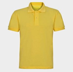 เสื้อโปโลผู้ชายทรงโอเวอร์ไซซ์ผ้าถักใส่สบายน้ำหนักเบามี100% โลโก้ด้านหน้าสไตล์ลำลอง - Product Image 1