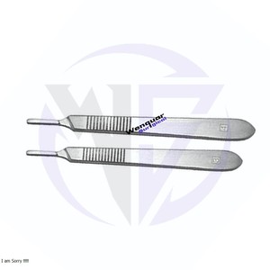 Mango de bisturí Dental de acero inoxidable esterilizable en autoclave, instrumento de hoja quirúrgica Manual n. ° 3/n. ° 4 para uso quirúrgico Dental - Product Image 6