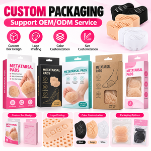 Melenlt Silicone Gel Metatarsal Pads Soft Forefoot <strong>Cushions</strong> <strong>Ball</strong> <strong>of</strong> <strong>Foot</strong> Pain Relief for Women Men Shoes - Product Image 5