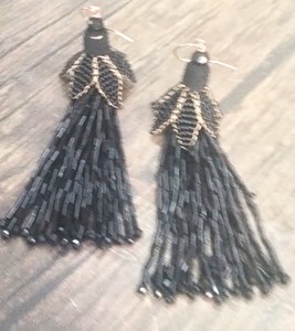 Boho Style Punk Nouveau Bohème Rond Rotin Raphia Tissé Boucles D'oreilles D'été Plage Vacances Goutte Dangle Boucles D'oreilles Bijoux Femmes - Product Image 4