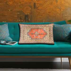 Nature-Inspired Printed <b>Pillow</b> - Modern Vintage Home Decor Accent,8"x8" - 20x20 cm - Product Image 5